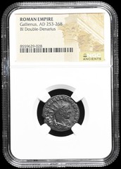 ROMAN EMPIRE. Gallienus. AD 253-268. Billon Antoninianus, NGC Certified
