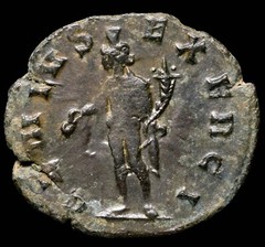 Claudius II Antoninianus – GENIVS EXERCI – 22 mm / 2.99 gr.