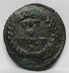 ROME Imperial Caesar JOVIAN Bronze AE3 Nummus VOT Pannonia Jovianus Scarce #F11
