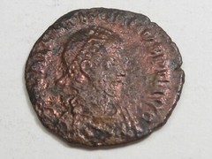 Roman: Constantius II 337-361 AD. Rev: Concordia AUG. ANT – Antioch Mint. #42