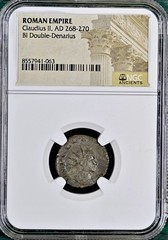 Genuine Ancient Roman Coin Emperor Claudius II Gothicus 268-270 AD NGC Certified