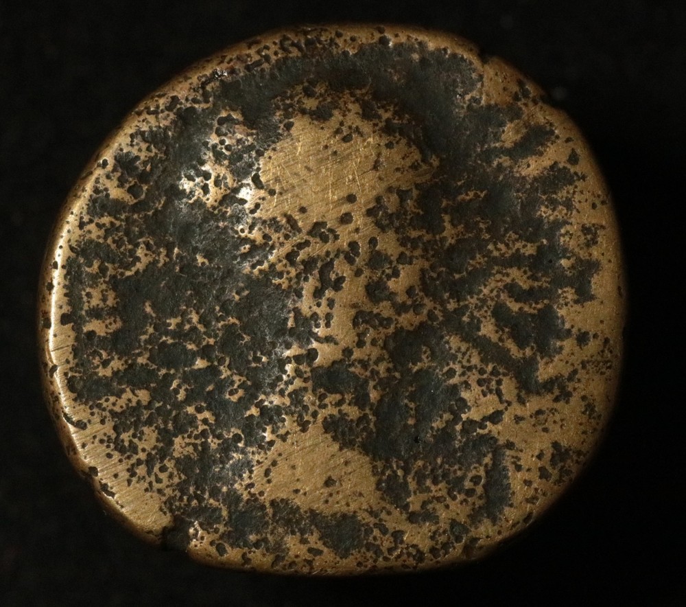 Roman Empire – Sestertius – Faustina Junior – Venus