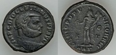 Ancient Rome Diocletian AD 295-305 Large Billon Follis 10.1 g- Antioch