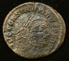 CONSTANTINE I ROMAN FOLLIS COIN – XF CONDITION -AE 22mm 3.2 GRAMS