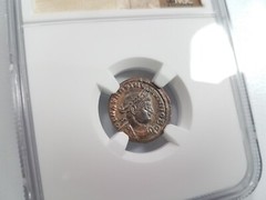Constantine II Roman Empire BI Nummus AE3/4 NGC MS Ancient Epfig Hoard Pedigree