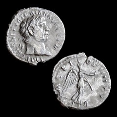 Trajan AR Denarius 101-102 AD Rome Victory Ancient Roman Silver Coin
