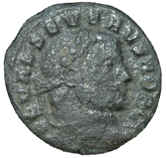 VERY RARE SEVERUS II ANCIENT ROMAN HALF FOLLIS – FINE CONDITION 17MM 2.6GRAMS