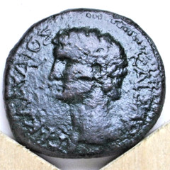CLAUDIUS, 41-54 AD, Ancient ungraded, AE24. #30AD