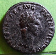 NERVA (96-98 AD) As CAYON.-43 / RIC.-60-C Bronze 10,1grs 27mm