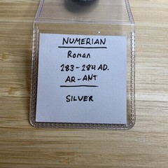 c 283-284 AD – NUMERIAN, Reign 14 months! – Billon Silver Double Denarius