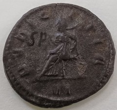 Roman Empire, Cornelia Salonina, wife of Gallienus 253–268 AD, Antoninianus