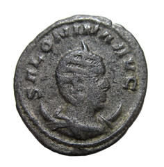 ANTONINIANUS. SALONINA, WIFE OF GALLIENUS, 253-268 AD. SAMOSATA MINT. C 260 AD
