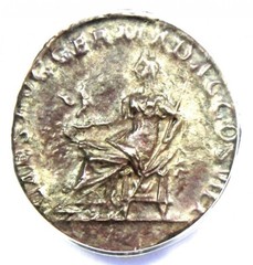 Plotina Augusta AR Denarius Silver Roman Coin 112 AD – Certified ANACS VF30