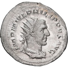 [#138170] Philip I, Antoninianus, 244-247, Rome, Silver, AU, RIC:28, c